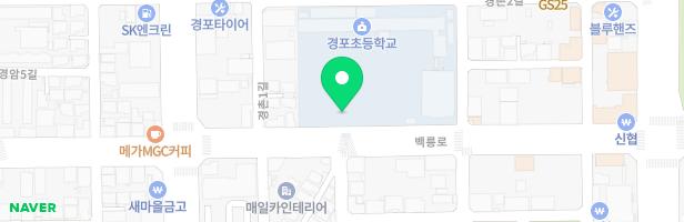 군산경포초등학교 지도 이미지