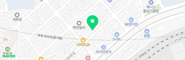 해바라기 어린이집 지도 이미지