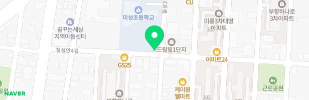 군산미성초등학교 지도 이미지