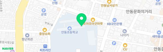 안동초등학교 어린이놀이시설 지도 이미지