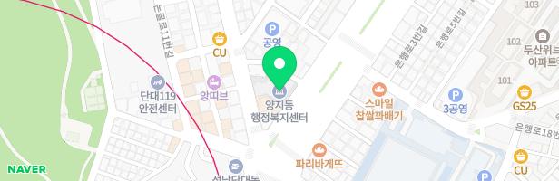 성남양지초등학교 놀이터 지도 이미지