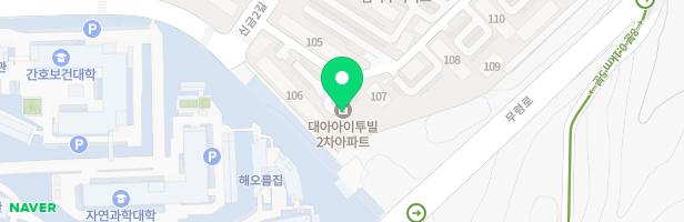 대아2차아이투빌아파트 109동 어린이놀이터 지도 이미지