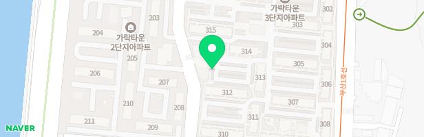 다인유치원어린이놀이시설 지도 이미지
