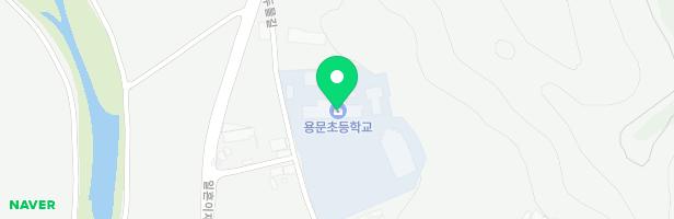 용문초등학교 병설유치원 놀이시설 지도 이미지