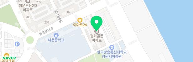 평화골든타워 어린이놀이터 지도 이미지
