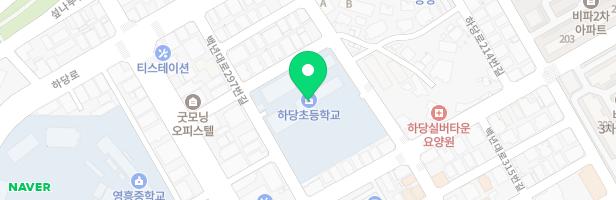 목포하당초등학교병설유치원놀이시설 지도 이미지
