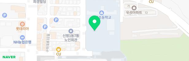 구미신평초등학교 병설유치원 어린이놀이시설 지도 이미지