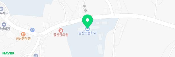 공산초등학교 놀이시설 지도 이미지
