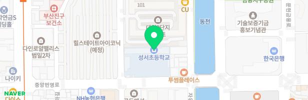 성서초 어린이 놀이시설 지도 이미지