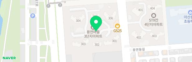 용연마을휴먼시아3단지아파트 어린이놀이터2 지도 이미지