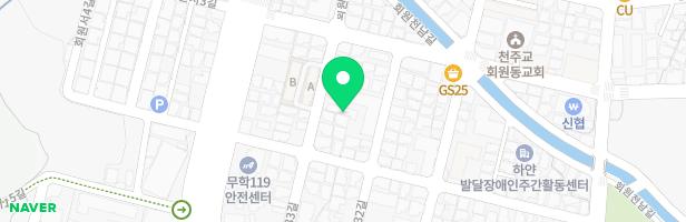 청우어린이집놀이터 지도 이미지