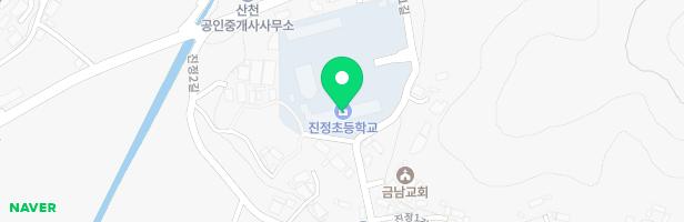 진정초등학교 놀이시설 지도 이미지