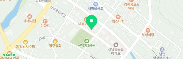 신남어린이집 놀이터 지도 이미지