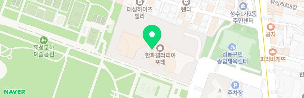 갤러리아포레4층 102동내 놀이터 지도 이미지