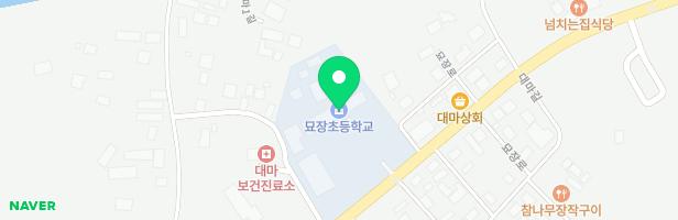 묘장초등학교 놀이시설 지도 이미지