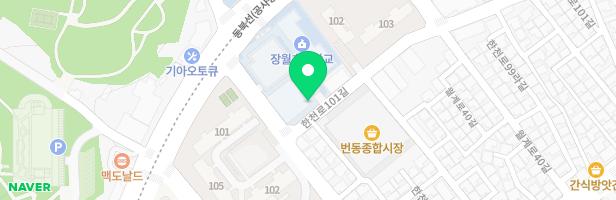 서울장월초등학교 병설유치원 놀이터 지도 이미지
