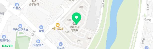 상패주공아파트 105동 놀이터 지도 이미지