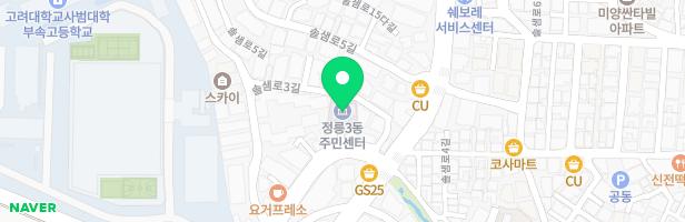 서울청덕초등학교 병설유치원 지도 이미지
