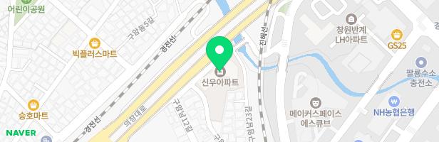 신우아파트 어린이놀이터 지도 이미지