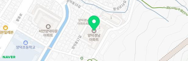 양덕경남아파트 어린이놀이터 지도 이미지