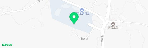전주원동초등학교 지도 이미지