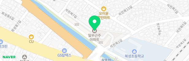 일우근주아파트 어린이놀이터 지도 이미지