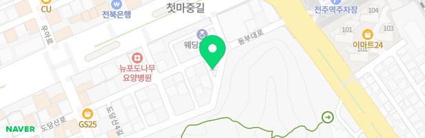 전주동신초등학교 놀이터 지도 이미지