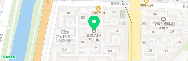 수락산유치원 놀이시설 지도 이미지