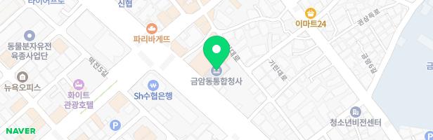 전주금암초등학교 지도 이미지