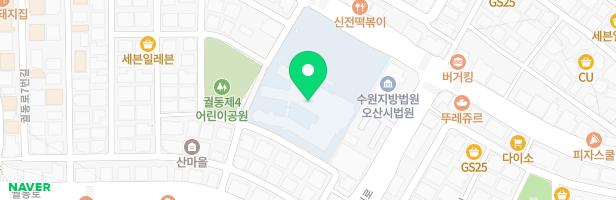 대호초등학교 지도 이미지