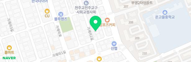 전주별초롱유치원 지도 이미지