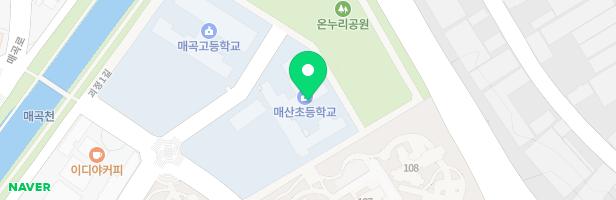 매산초등학교 병설유치원 지도 이미지