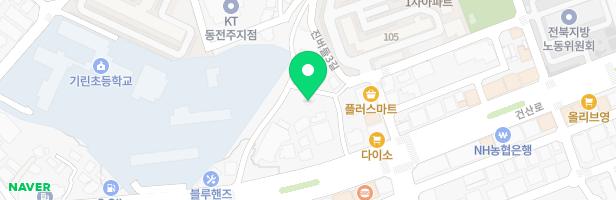 인후유치원 지도 이미지