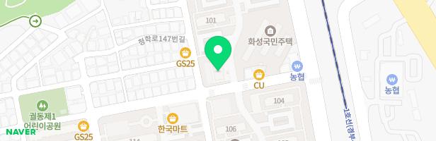 오산이화유치원 지도 이미지