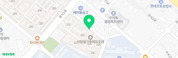 꽃밭어린이집 지도 이미지