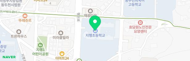지행초등학교 운동장 놀이시설 지도 이미지