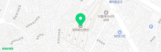 청학화신아파트 어린이놀이터 지도 이미지