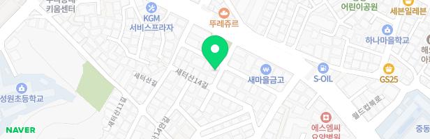 서일유치원 놀이시설 지도 이미지