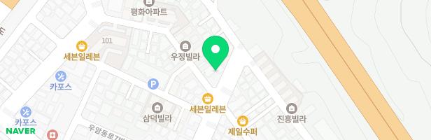 푸른유치원 놀이터 지도 이미지