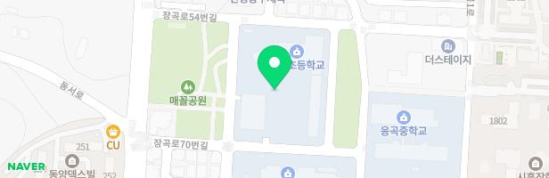 장곡초등학교 어린이 놀이시설 지도 이미지