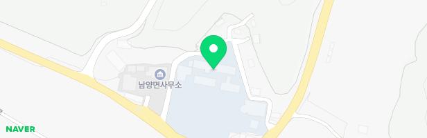 남양초등학교 운동장 놀이시설 지도 이미지