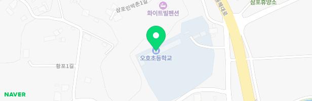 오호초등학교 병설유치원 놀이시설 지도 이미지