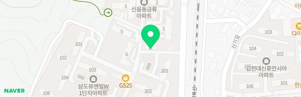 조은유치원 어린이놀이시설 지도 이미지