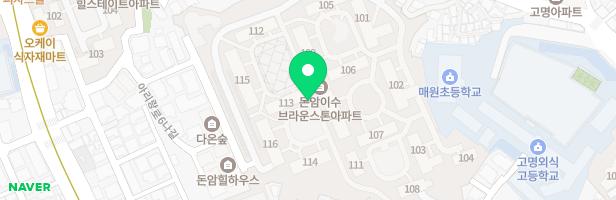 아랑유치원 지도 이미지