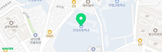 안성초 병설유치원 놀이터 지도 이미지