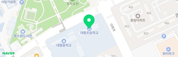 대평초등학교 놀이터 지도 이미지