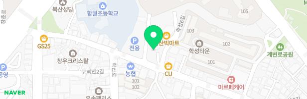 울산유치원 지도 이미지