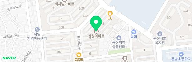 동산 한성아파트 지도 이미지