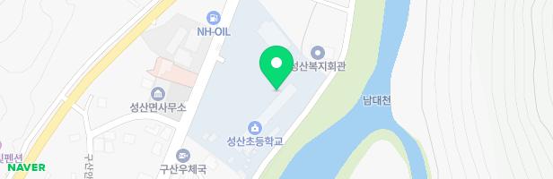성산초등학교 병설유치원 놀이시설 지도 이미지