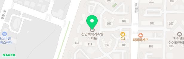 백석계룡리슈빌아파트 놀이터1 지도 이미지